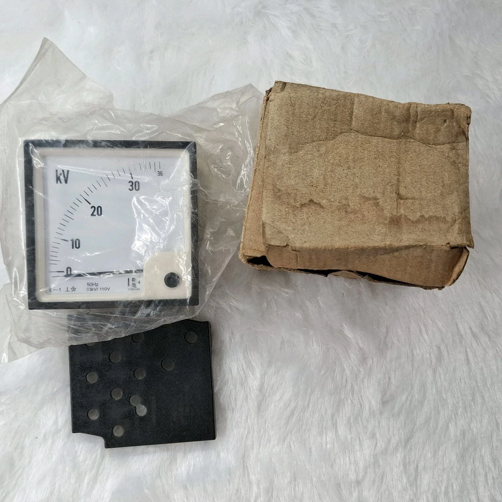 Rishabh M-895/1 Analog AC Voltmeter 0-36kV Moving Iron Panel Meter 33kV/110V50Hz